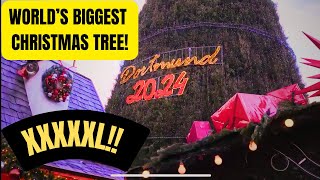 Experience the World’s Biggest Christmas Tree in Dortmund, Germany!