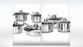 Americanas.com | Conjunto de Panelas Inox Collection Rubi c/ 6 Peças - Inova