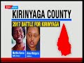 kirinyaga battle martha karua to face it off with jubilee nominee anne waiguru