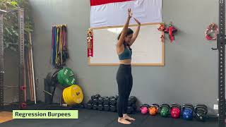 How to do Regression Burpees