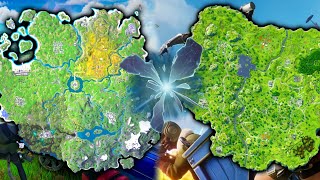 Kapitola 1 X Kapitola 2 - Fortnite Map Koncept