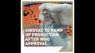 China's Sinovac-CoronaVac COVID-19 vaccine approved by WHO - #Shorts
