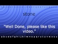 Here I will show you how to say 'stone' with Zira.mp4