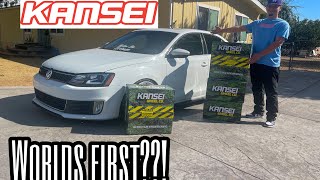 JETTA GETS NEW KANSEI WHEELS (WORLDS FIRST?)