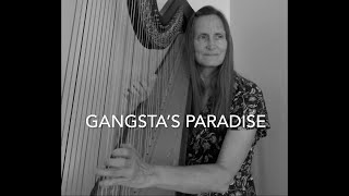 Gangsta's Paradise by Coolio / Harp Cover