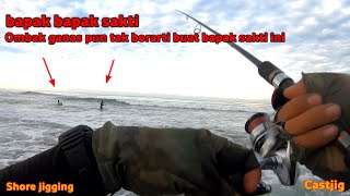 SHORE JIGGING 🚫 ada beberapa kali mocel dan ada juga beberapa yang bisa di selamatkan #castjig