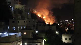 Fire in Amman