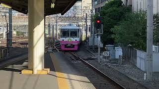 新京成8800形8814編成ふなっしートレイン松戸駅到着