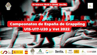 Tapiz 4 Campeonato de España de Grappling U15-U17-U20 y Veteranos