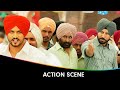 Fuffad Ji | Punjabi Movie - Action Scene | Gurnam Bhullar, Jasmin Bajwa, Binnu Dhillon, Sidhika S
