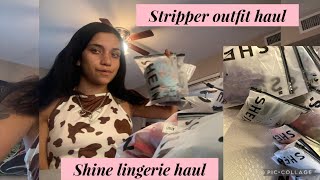 SHEIN LINGERIE HAUL | STRIPPER OUTFIT HAUL