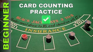 Card Counting Practice - Level EASY #cardcounting