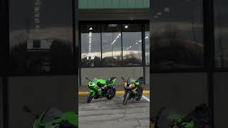 2025 kawasaki zx6r and 2012 kawasaki zx6r #zx6r #kawasaki