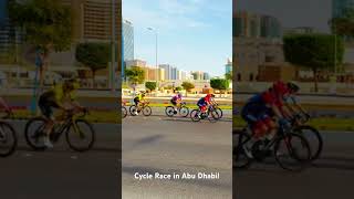 Speed Action on the roadside! #shorts #cycling #abudhabi #satisfying