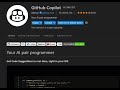 GitHub Copilot and PowerShell