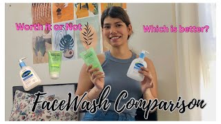 Simple and cetaphil Facewash comparison | Honest Review 🤷🏻‍♀️✅