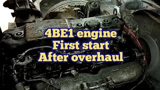 4BE1 engine first start/plus shout out