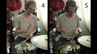 Polirritmos #10 - 5 contra 4 parte 1 | Polyrhythms