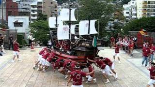 2010長崎くんち「9/5銅座町 場所踏み(諏訪神社)」④