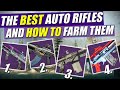 Destiny 2: The Best Auto Rifles + How To Farm Them