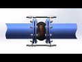 install of rubber expansion joints, rubber bellows, expansion joints, tie rods, control unit,flanges