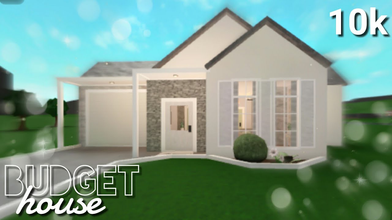 Bloxburg 10k Budget Home No Gamepasses Mobile Speedbuild Youtube