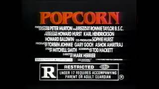 Popcorn 1991 TV Spot