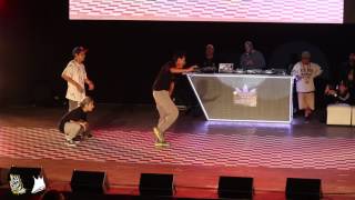 Pura Calle 2017 - CUARTOS DE FINAL HIP HOP- Jazz \u0026 Michael vs Fred \u0026 Heiz (Beat Crusher)