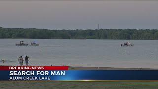 ODNR searching for male in Alum Creek Lake