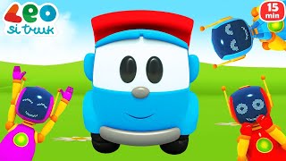 Game Mobil untuk Balita | Leo si Truk dan Robot untuk Anak | Kartun dalam Bahasa Indonesia