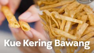 IDE JUALAN CEMILAN KOPONG GARING GURIH ! RESEP KUE KERING BAWANG !