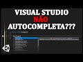 VISUAL STUDIO NÃO COMPLETA O CÓDIGO? RESOLVENDO O PROBLEMA -   UNITY