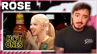 ROSÉ on HOT ONES | REACTION