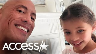 Dwayne 'The Rock' Johnson Gets Pranked By 5-Year-Old Daughter