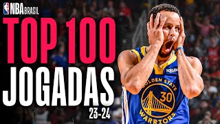 As 100 melhores jogadas da temporada regular de 23/24 na NBA!