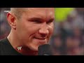 randy orton u0026 triple h face off before one night stand pt.2 raw may 26 2008