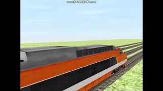 TGV SE vs KTX-I 100000 Racing Trainz