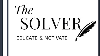 INTRODUCTION || THE SOLVER