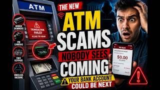 The New ATM Scams Nobody Sees Coming — Your Bank Account Could Be Next