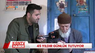 45 yıldır günlük tutuyor