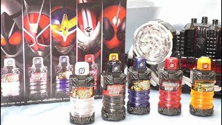 ライダー同士でベストマッチ DX5大レジェンドライダーフルボトルセット 仮面ライダービルド