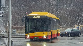 [218] MZA Warszawa - Przejazd SU12 IV Electric #1916 na linii 218➡️ Os.Nowy Mokotów Trasa Skrócona