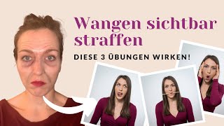 Schlaffe Wangen: 3 Straffungs-Übungen bei Hängebäckchen