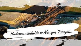 Tu powstaje wiadukt w Nowym Tomyślu / Grudzień 2024 /