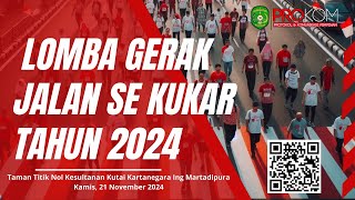 Lomba Gerak Jalan Se Kutai Kartanegara Tahun 2024