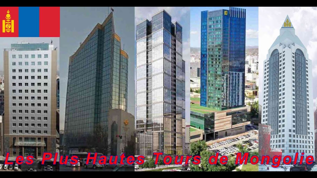 Les 30 Plus Hautes Tours De Mongolie 30 Tallest Towers In Mongolia