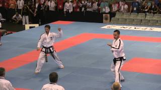 Taekwon-Do World championships 2013, male 4-6 degree pattern final
