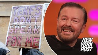 Ricky Gervais under fire for trans jokes in Netflix special: ‘I am canceling’ | New York Post