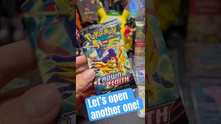 Pokemon Crown Zenith Pack Opening! I NEED MORE! #packopening #pokemon #sub #like #tcg #pokemoncards