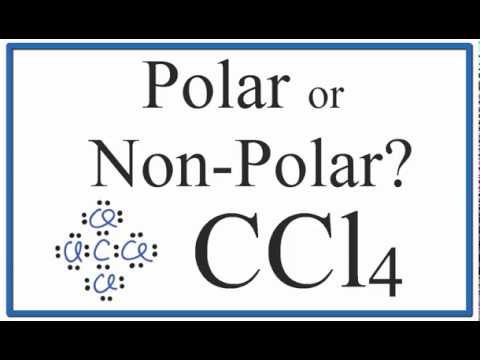 Does CCl4 have a dipole moment?